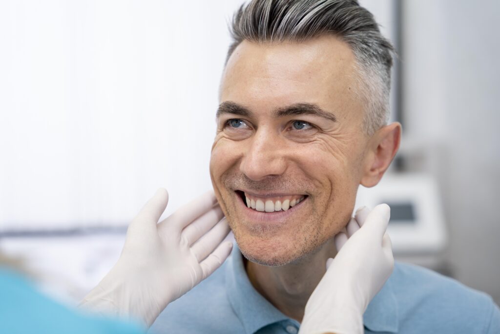 final result of dental procedure 